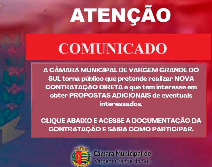 Contratação Direta - Segurança Eletrônica